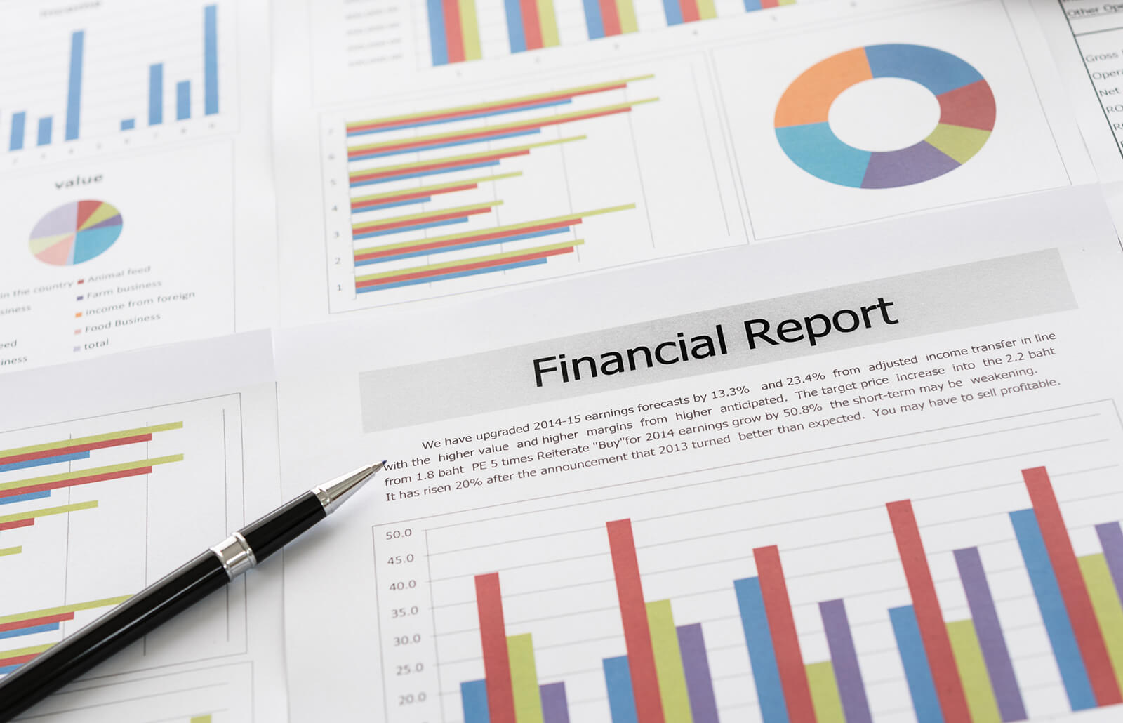 Lên Báo cáo tài chính tại doanh nghiệp thương mại